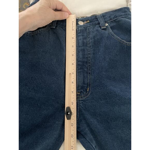 VTG Sasson Jeans Womens 8 High Waisted Mom Frayed Hem Boho Festival 70s - Picture 7 of 9